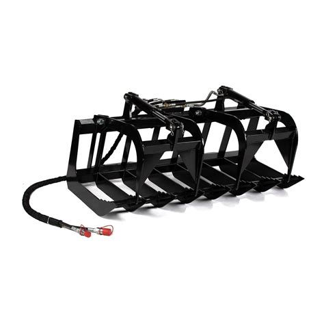 titan attachments 60in economy skid steer root grapple bucket attachment|Titan Attachments 60in Economy Skid Steer Root Grapple Bucket .